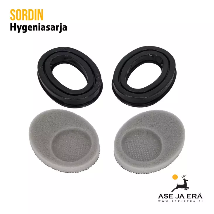Sordin hygieniasarja geelipehmusteet Supreme-kuulosuojaimiin - Kuulosuojaintarvikkeet - 7392749009103 - 2