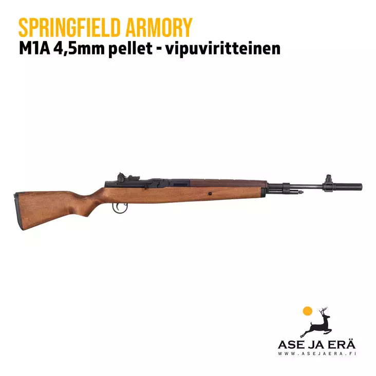 Springfield Armory M1A 4,5mm ilmakivääri sivulta - Vipuviritteiset ilmakiväärit - 1230000036313 - 1