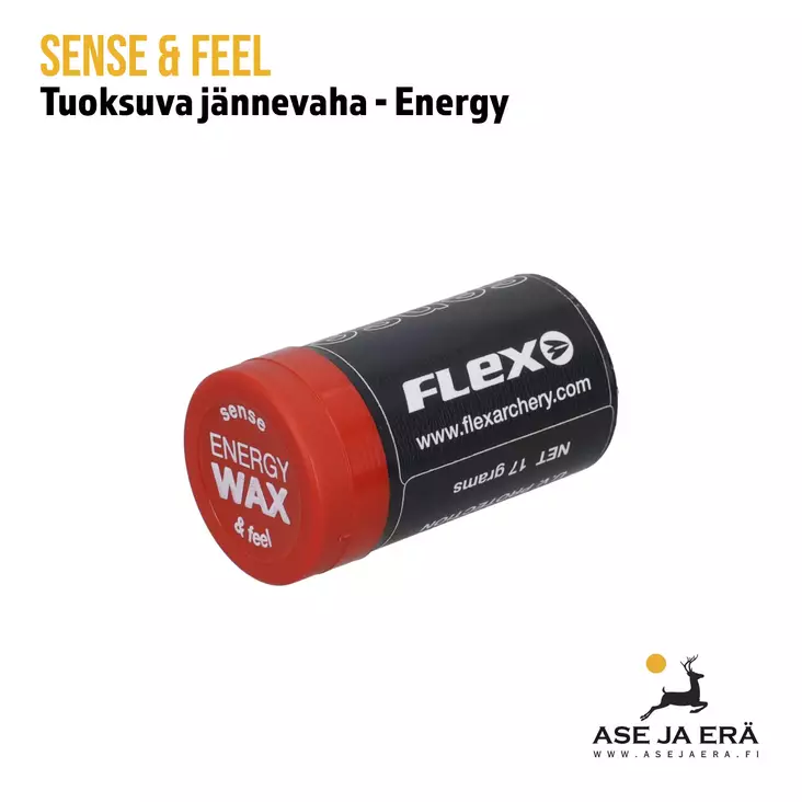 Flex Archery tuoksuva jännevaha Sense & Feel - Energy - yleiskuva yläviistosta
 - Muut jännetarvikkeet - 006772 - 2