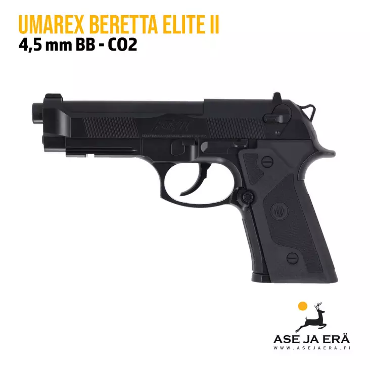 Umarex Beretta Elite II 4,5mm CO2 ilmapistooli - BB kuula ilmapistoolit - 4000844412393 - 1