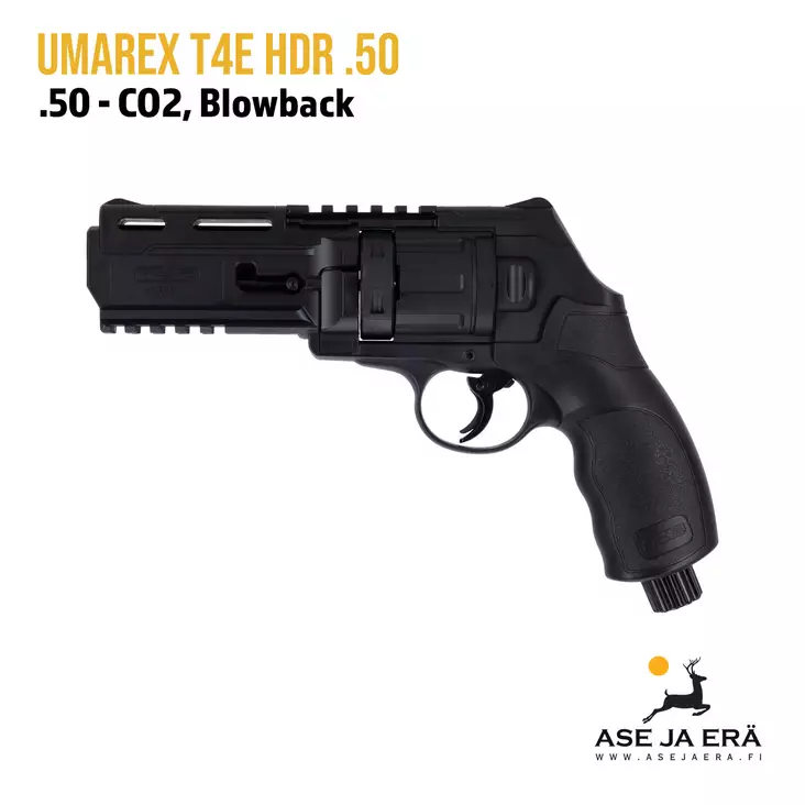 Umarex T4E HDR 50 11J CO2 Blowback kumikuula ilmarevolveri - Yleiskuva - T4E Defence kuula-aseet - 4000844652843 - 1