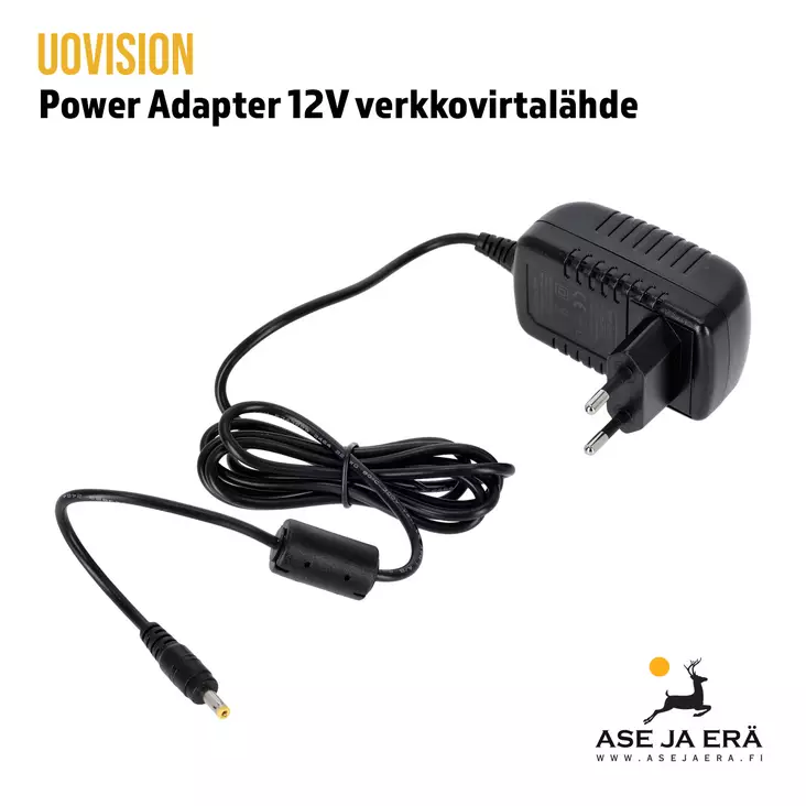 Akkulaturi 12V Uovision Power Charger - Ylaiskuva - Tarvikkeet riistakameroihin - 6430061581233 - 4