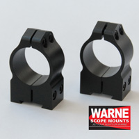 Warne Maxima Kiinteä 30mm Kiikarinjalka Medium Matta - Rengas- ja yksiosaiset kiikarinjalat - 656813000333 - 1