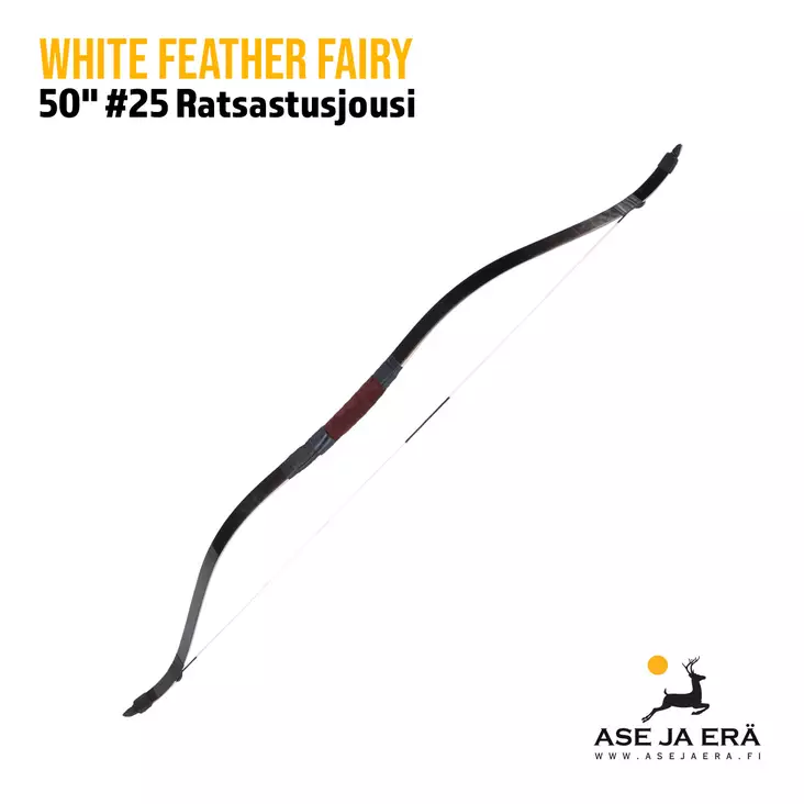 White Feather Fairy 50" ratsastusjousi - Ratsastusjouset - 8717974182633 - 8