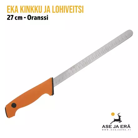 EKA kinkku- ja lohiveitsi 27cm, oranssi - yleiskuva sivusta - Filetit - 7391537301504 - 1