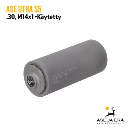 Ase Utra S-Series S5 .30 M14x1 äänenvaimennin, käytetty - Ase Utra äänenvaimentimet - 15984 - 2