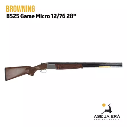 Browning B525 Game Micro 12/76 haulikko lyhyt tukki - Päällekkäispiippuiset haulikot - 634957367253 - 3