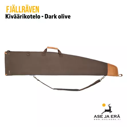 Fjällräven Kiväärikotelo Dark Olive 130 cm - Kivääripussit - 7323450164874 - 2