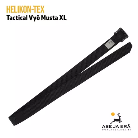 Helikon Tex Tactical Vyö Musta XL- Vyö solki avoinna - Muut asusteet - 5908218757264 - 5