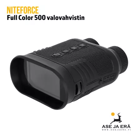 NITEforce Full Color 500 valovahvistin viisto sivukuva - Pimeänäkölaitteet ja lämpökamerat - 6430061583374 - 1