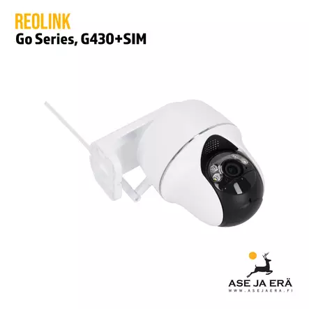 Reolink Go Series G430 + SIM akkukäyttöinen 4G-älykamera ulkokäyttöön - Lähettävä riistakamera - 6975253983254 - 2
