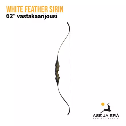 White Feather Sirin 62" vastakaarijousi - Vastakaarijouset - 8720054607674 - 2