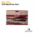 12/76 UnA Steel 36g #2 3,81mm haulikonpatruuna - Lyijyttömät patruunat - 6430068624124 - 1