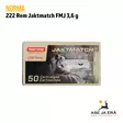 222 Norma Jaktmatch 3,6g FMJ 50 kpl - 222 kaliiperi - 7393923157214 - 4