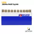 308 Lapua FMJBT D46 kivääripatruuna 12g 20kpl - 308 kaliiperi - 6418267101684 - 6