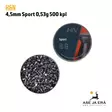 4,5mm H&N Sport 0,53g 500 kpl ilmakivääriluoti - 4,5 mm ilmakivääriluodit - 4047058002354 - 3