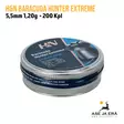 5,5mm H&N Baracuda Hunter Extreme 200 kpl - Rasia yläviistosta - 5,5 mm luodit - 4047058017174 - 8
