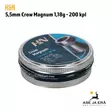 5,5mm H&N Crow Magnum 1,18g 200 kpl - Rasia yläviistosta - 5,5 mm luodit - 4047058002064 - 9