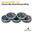 6,35mm H&N Slug HP Heavy 2,98g ilmakiväärinluoti - 6,35 mm luodit - 4047058022734 - 7