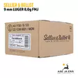 9mm Luger FMJ Sellier & Bellot 8g Pistoolinpatruuna - 9mm pistoolin patruunat - 8590690310494 - 13