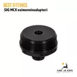 Best Fittings SIG MCX vaimenninadapteri 1/2"x20UNF kierteellä - Kiinnityspään kierre näkyvissä - Äänenvaimentimet ja suujarrut - 10B3AL04 - 5