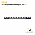 Rusan Picatinny-kisko Remington 700 LA - Sivulta oikea - Kiskot, kiilat, palat ja muut jalustat - 3856026412474 - 9