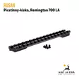 Rusan Picatinny-kisko Remington 700 LA - Takaviistosta - Kiskot, kiilat, palat ja muut jalustat - 3856026412474 - 4