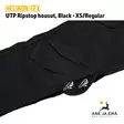Helikon-Tex UTP PolyCotton Stretch Ripstop housut, Black - XS/Regular - polvisuojus asetettuna polvitaskuun - Housut - 5902688980924 - 10
