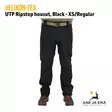 Helikon-Tex UTP PolyCotton Stretch Ripstop housut, Black - XS/Regular - edestä - Housut - 5902688980924 - 2