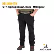 Helikon-Tex UTP PolyCotton Stretch Ripstop housut, Black - M/Regular - etuviistosta - Housut - 5902688980924 - 13