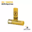 UnA-Tungsten 20/70 24g #7 2,50mm haulikonpatruuna - Lyijyttömät patruunat - 6430068625374 - 2