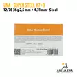 UnA Super Steel 12/76 36g haulikonpatruuna - 12/76 metsästyspatruunat - 6430068625404 - 7