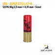 UnA Super Steel 12/76 36g haulikonpatruuna - 12/76 metsästyspatruunat - 6430068625404 - 3