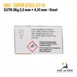 UnA Super Steel 12/76 36g haulikonpatruuna - 12/76 metsästyspatruunat - 6430068625404 - 4