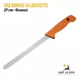 EKA kinkku- ja lohiveitsi 27cm, oranssi - yleiskuva ylhäältä - Filetit - 7391537301504 - 2