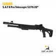 Fabarm S.A.T 8 Pro Telescopic 12/76 20" puoliautomaattihaulikko - Pumppuhaulikot - 8053670261754 - 6