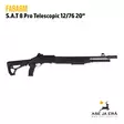 Fabarm S.A.T 8 Pro Telescopic 12/76 20" puoliautomaattihaulikko - Pumppuhaulikot - 8053670261754 - 1