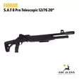 Fabarm S.A.T 8 Pro Telescopic 12/76 20" puoliautomaattihaulikko - Pumppuhaulikot - 8053670261754 - 2