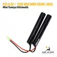 ASG 9,6 V 1600 mAh NiMH Crane-akku - Airsoft-akut ja laturit - 5707843081924 - 2
