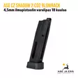 ASG CZ Shadow 2 CO2 Blowback 4,5mm ilmapistoolin varalipas 18 kuulaa - oikealta etuviistosta - ASG Lippaat - 5707843081504 - 8