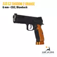 ASG CZ Shadow 2 Orange Special Edition blowback CO2 Airsoft pistooli - Pistoolit ja -revolverit - 5707843091824 - 2