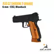 ASG CZ Shadow 2 Orange Special Edition blowback CO2 Airsoft pistooli - Pistoolit ja -revolverit - 5707843091824 - 9
