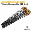 Avalon Carbon Tyro 4.2 Feather 1300 nuoli luonnonsulalla, 36 kpl - nuolet kasassa - Hiilikuitunuolet - 6426004868844 - 41
