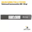 Avalon Carbon Tyro 4.2 Feather 600 nuoli luonnonsulalla, 36 kpl - myyntipakkauksen sivui EAN - Hiilikuitunuolet - 6426004868844 - 6