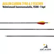 Avalon Carbon Tyro 4.2 Feather 1500 nuoli luonnonsulalla, 1 kpl - nuolen osat - Hiilikuitunuolet - 6426004868844 - 51