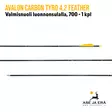Avalon Carbon Tyro 4.2 Feather 700 nuoli luonnonsulalla, 1 kpl - nuolen osat - Hiilikuitunuolet - 6426004868844 - 15