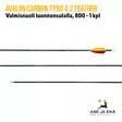 Avalon Carbon Tyro 4.2 Feather 800 nuoli luonnonsulalla, 1 kpl - nuolen osat - Hiilikuitunuolet - 6426004868844 - 21