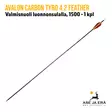 Avalon Carbon Tyro 4.2 Feather 1500 nuoli luonnonsulalla, 1 kpl - koko nuoli - Hiilikuitunuolet - 6426004868844 - 52