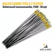 Avalon Carbon Tyro 4.2 Feather nuoli luonnonsulalla - Hiilikuitunuolet - 6426004868844 - 35