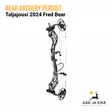 Bear Archery Persist taljajousi Fred Bear - yleiskuva etuviistosta - Metsästysjousi - 754806381084 - 16